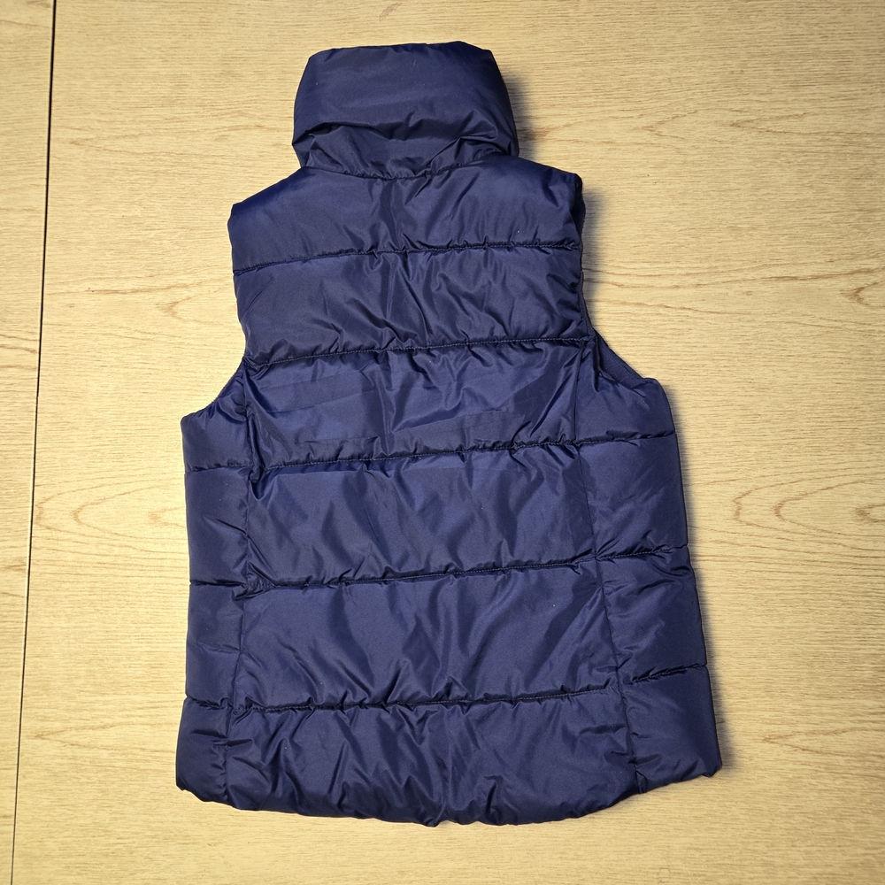 Old Navy Midnight Blue High-neck Quilted Vest Women's Medium - Picture 2 of 10